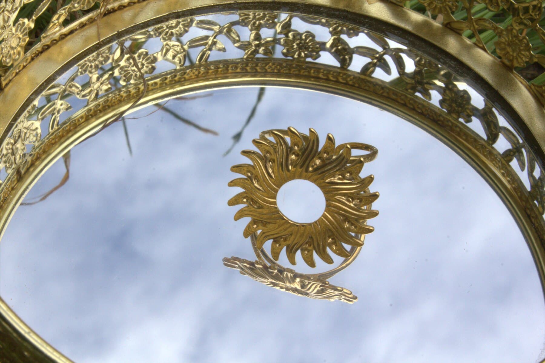 Bague Soleil Ajourée