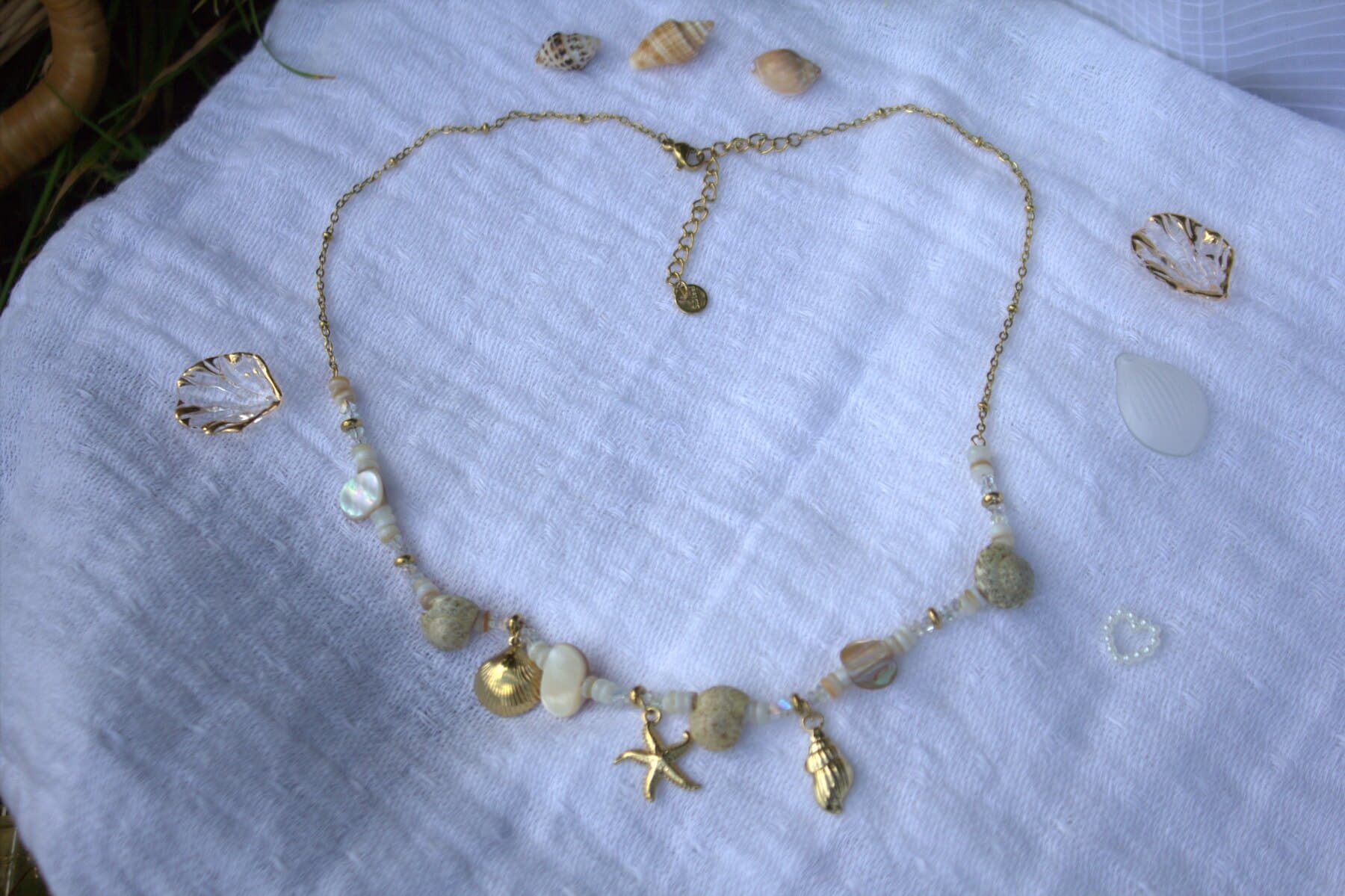 Collier Océane Perles & Coquillages Naturels